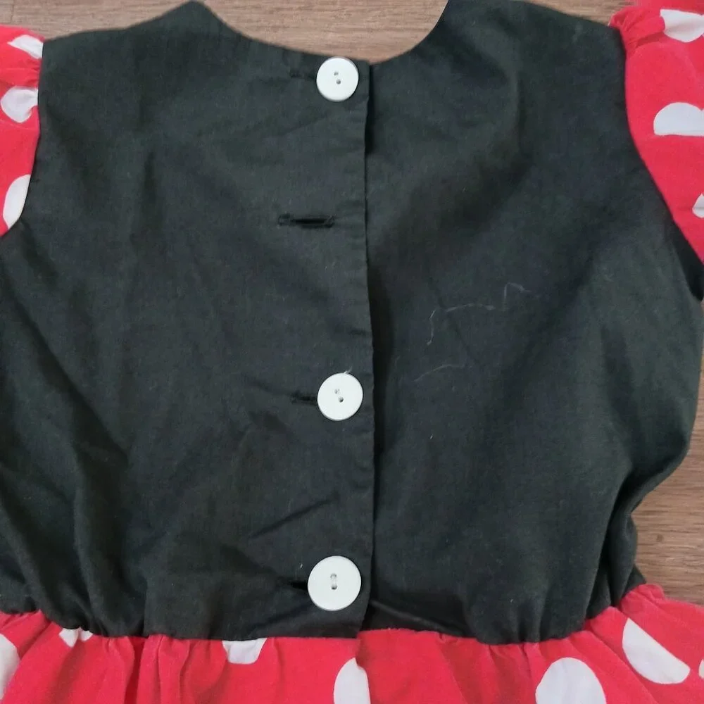 Vintage Disney Kids Minnie Mouse Halloween Dress Up‎ 6 DAMAGE READ